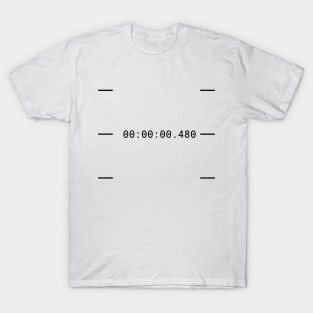 Video Record Timer T-Shirt